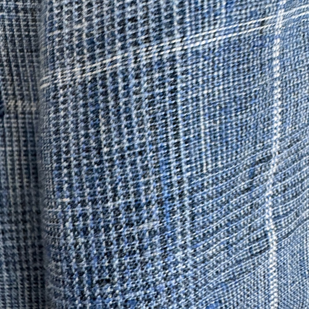 Blue Sport Coat with Classic Notched Lapel - Picture 7 of 10